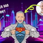 SUPER DAD- Fathers Day Gift